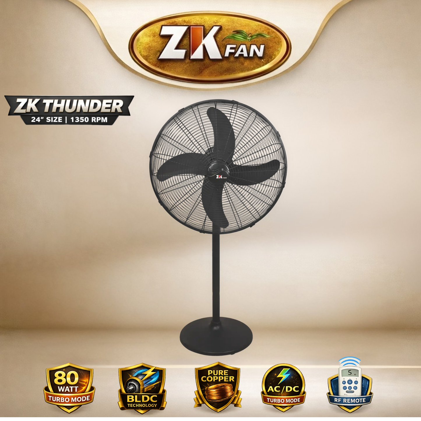 AC/DC 24 ” ZK THUNDER