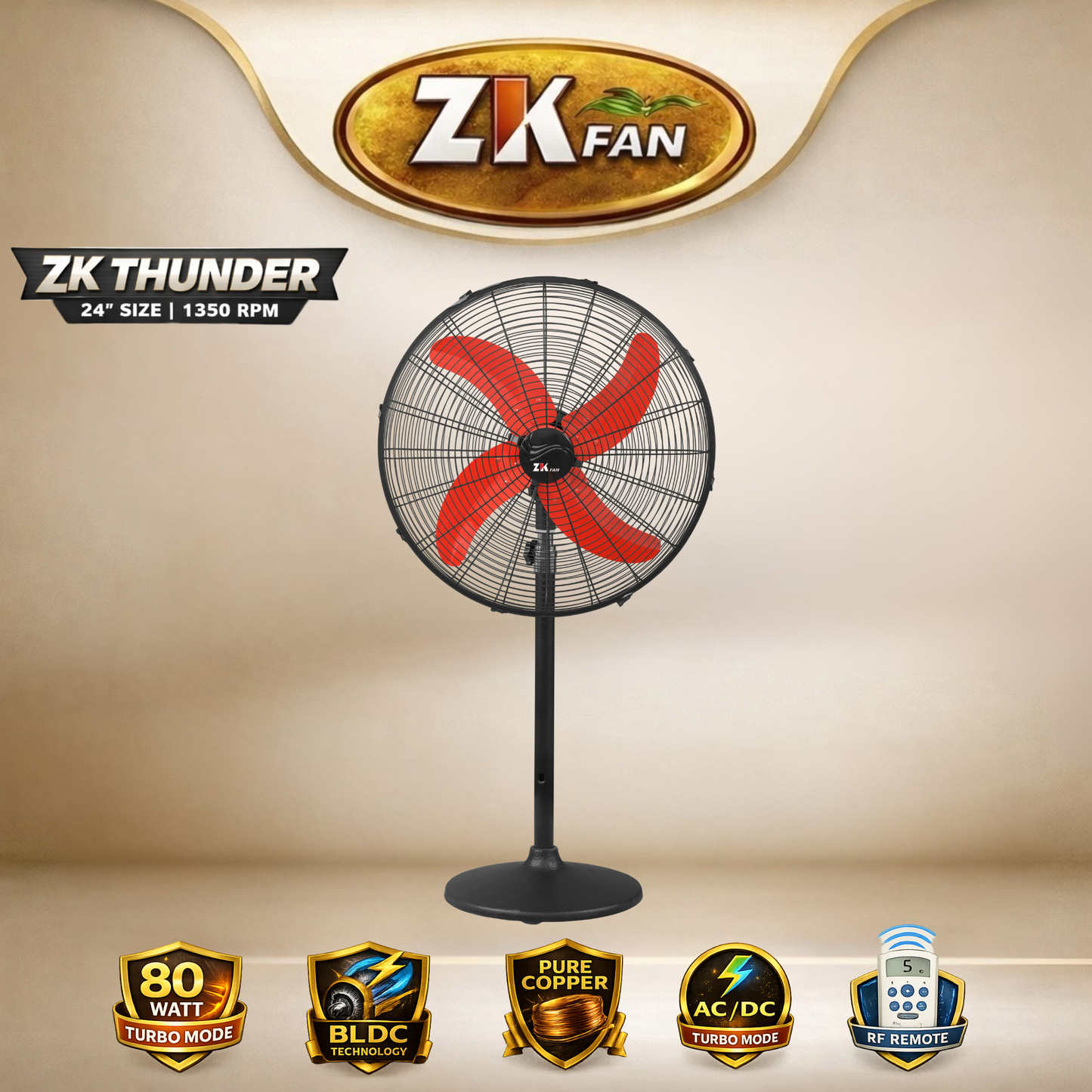 AC/DC 24 ” ZK THUNDER